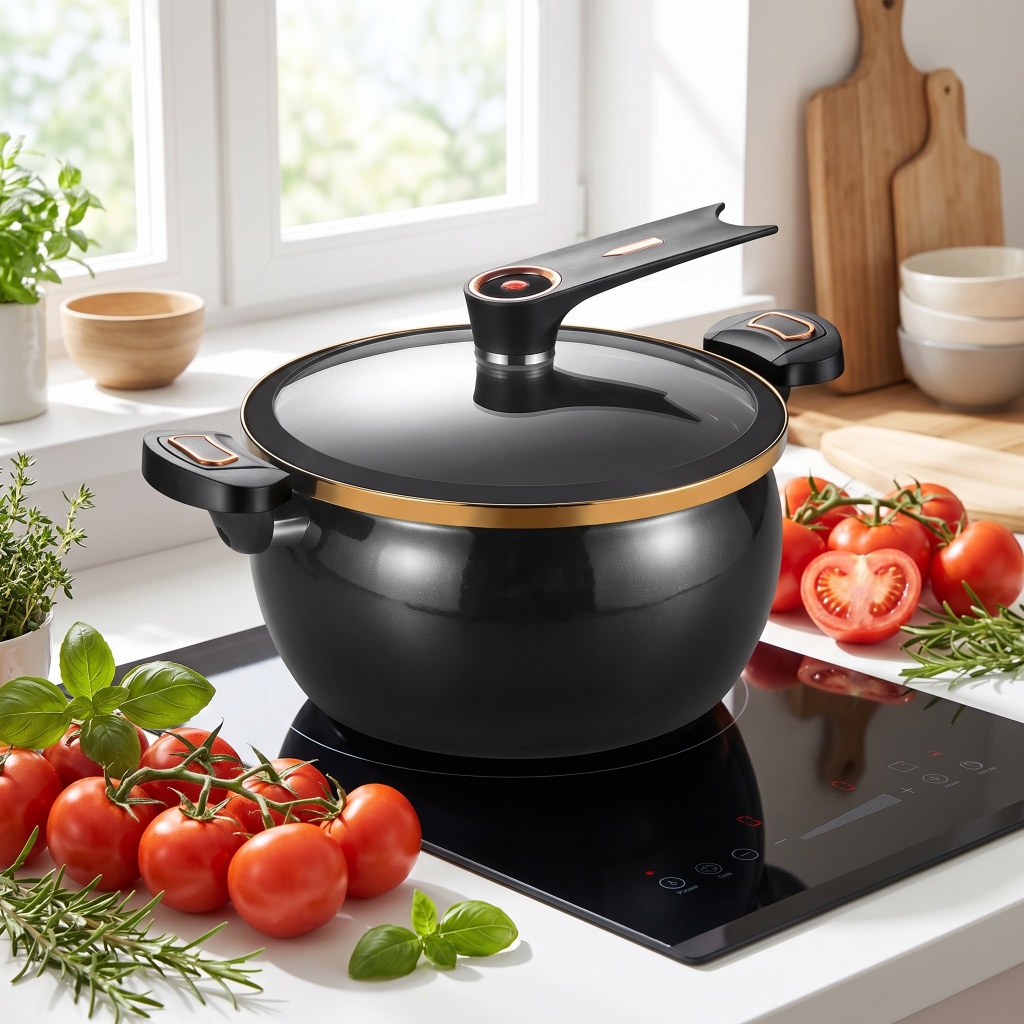 Home Cooking Channel - Pentola a Pressione Micro da 8L