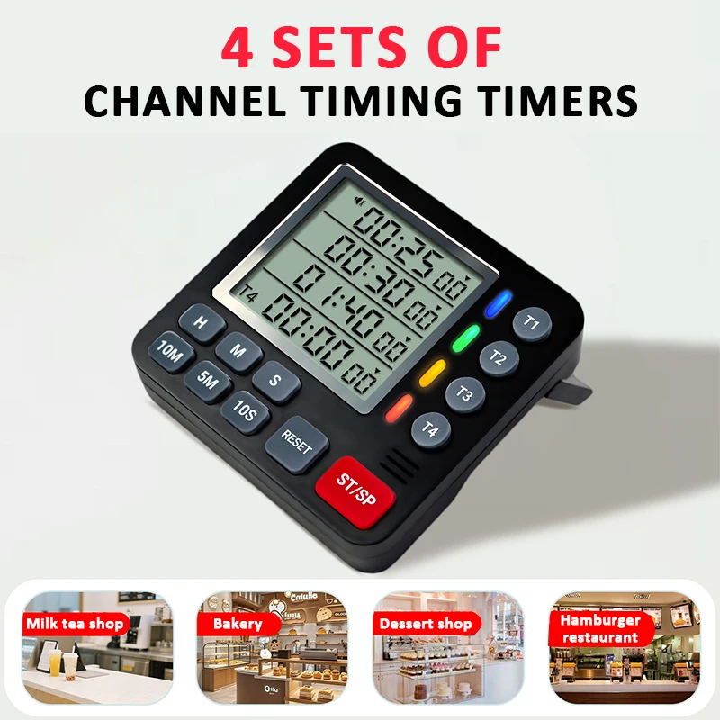 Timer digitale a 4 canali Ampi - Home Cooking Channel recensione e prezzo