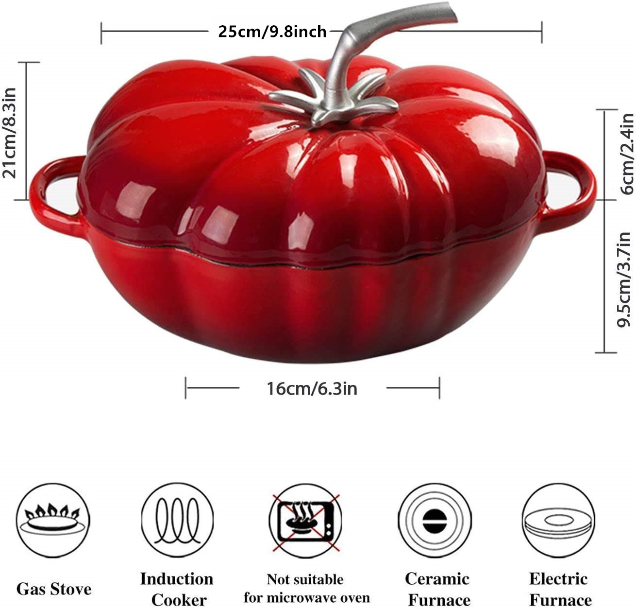Forno olandese in ghisa smalta - Dosa Pan Iron recensione e prezzo