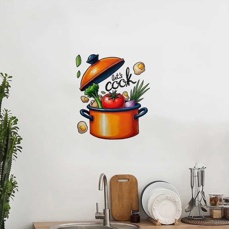 Adesivi murali Let's Cook per  - Home Cooking Channel recensione e prezzo