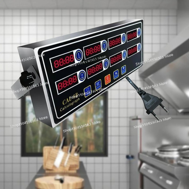 Timer Digitale Commerciale a 8 - Home Cooking Channel recensione e prezzo