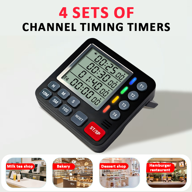 Timer da cucina magnetico 4 ca - Home Cooking Channel recensione e prezzo